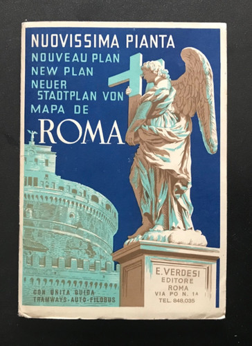 Neuester stadtplan von rom - stadtplan,