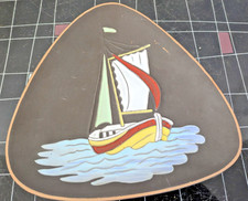 Kermos Keramik Wandteller 50er