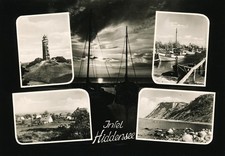 01-478 Ansichtskarte Insel Hiddensee Ostsee Kloster Leuchtturm Neuendorf Hafen