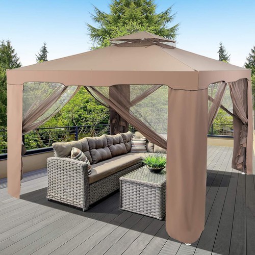 Gartenpavillon mit - , 4