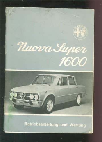 Alfa romeo nuova super - nuova,