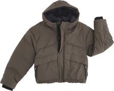 Winterjacke Jacke Jungen Kinder Gr. 146 152 Kapuze Warm Wattiert