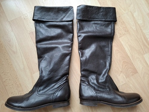 Damen stiefel leder mit - damen, gr.