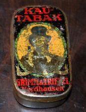 Alte Tabakdose kleine Kautabakdose Grimm.& Triepel Nordhausen
