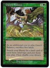 FOIL   Gaea's Balance / Gaeas