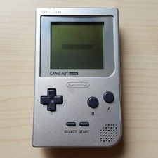 Nintendo Gameboy Pocket Konsole SILBER SILVER Handheld Spielkonsole