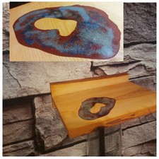 Esche Waschtisch Massivholz