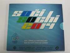 Slowakei KMS 2014 und Medaille Olympische Winterspiele 2014 Sochi OVP