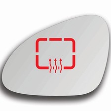 Spiegelglas Links Beheizbar