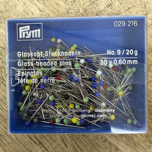 Prym glaskopfstecknadeln - g,