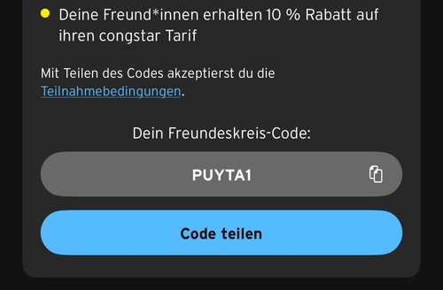 Congstar freundeskreis - congstar,