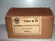 NEU/OVP Hagenuk W48 W49, elfenbeinfarben altes Telefon - Bakelit, Lagerfund 1966