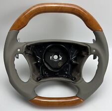 Lenkrad Holz Kastanie Leder Quarz Mercedes AMG W220 S 55 63 65 W215 CL 55 Neu
