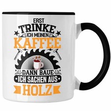 Trendation - Schreiner Tasse Geschenk Geschenkidee Tischler Schreiner Waldarbeit
