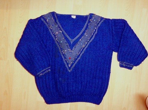 Vintage warmer strick pulli - vintage,
