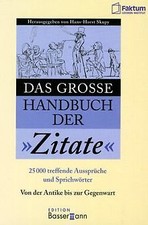 Das große Handbuch der Zitate von A - Z. Sonderausgabe v... | Buch | Zustand gut