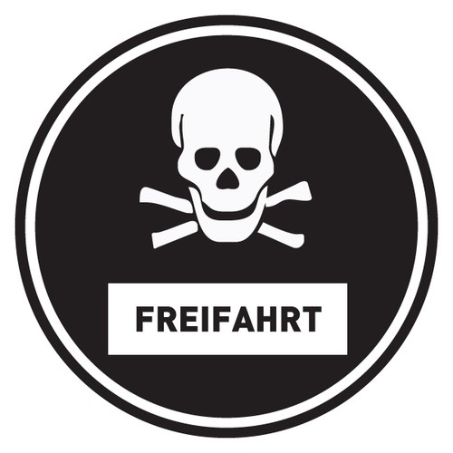 Aufkleber schwarze - aufkleber, "schwarze