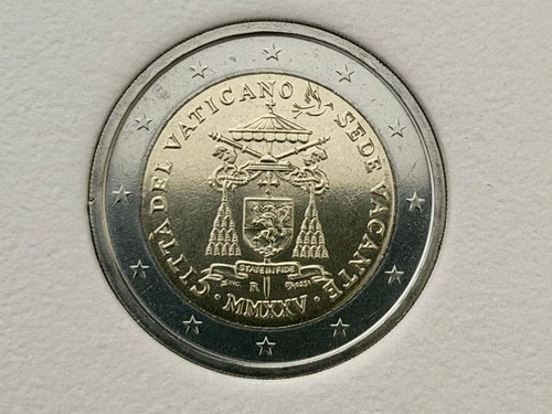 Vatikan euro gedenkmünze - vatikan,