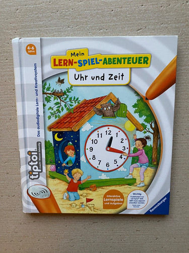 Tiptoi buch uhrzeit top - tiptoi, top!