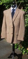 Neu ungetragen Harris Tweed Barutti Sakko Jacket Size ca kurze 52/ XL/ 26  Maße