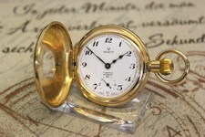 NEW-OLD Stock VERITY Taschenuhr Unitas 6498 pocket watch SWISS MADE INCABLOC