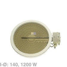 Strahlheizkörper 140mmØ EGO