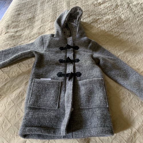 Halfen graue wolljacke mit - halfen,