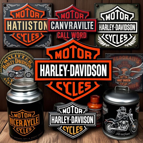 Nostalgic art harley - nostalgic-art, davidson