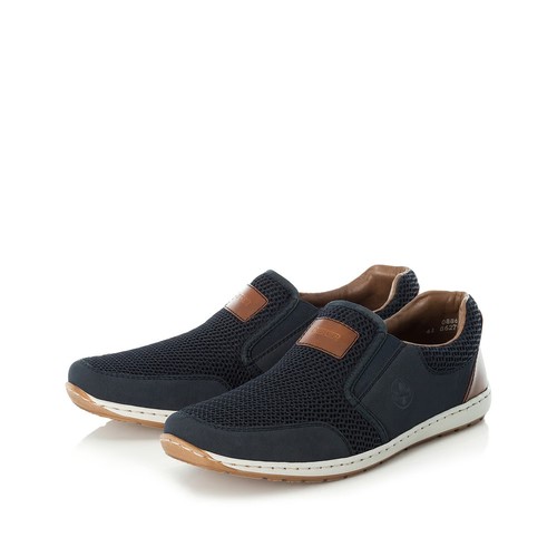 Rieker herren slipper schwarz - herren,