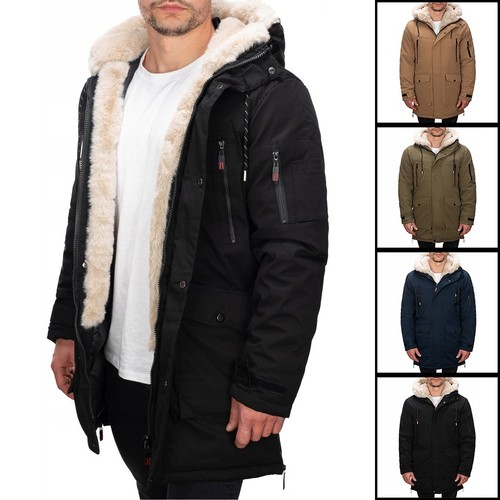 Herren winterjacke parka - winterjacke,