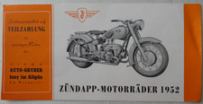 original ZÜNDAPP  Prospekt KS