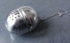 Teeei EDELSTAHL Gewürzei Teesieb Tee Sieb Ei Teefilter Filter groß 5 cm