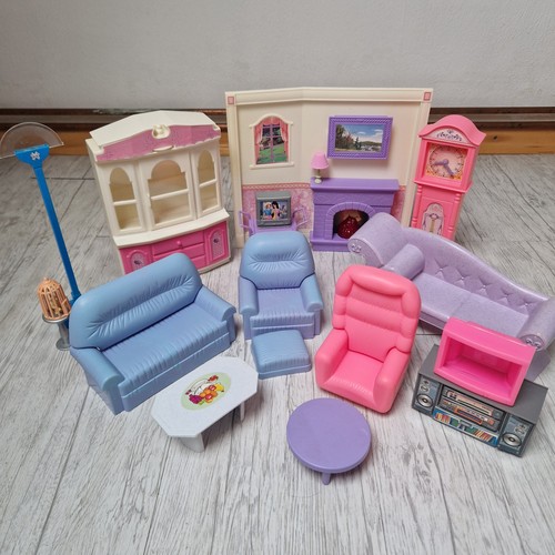 Barbie wohnzimmer möbel set - barbie,