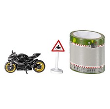 SIKU Super Spielzeug Modell Motorrad Ducati Pangiale 1299 + Tape & Schild / 1601