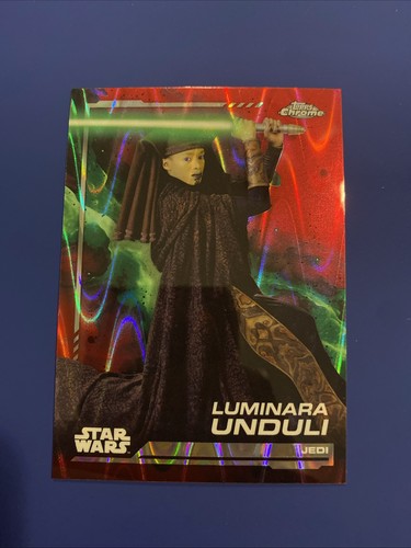 Star wars karte topps - wars, chrome