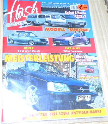 Flash opel scene - scene,, auto