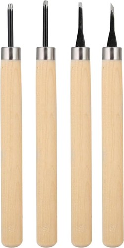 Holzschnitzmesser set teilig - set, 4-teilig