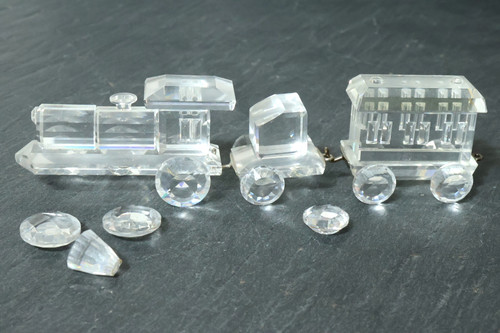 Swarovski glas figur zug - swarovski,