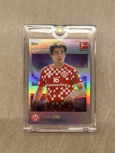 Kaishu sano rookie - kaishu, topps