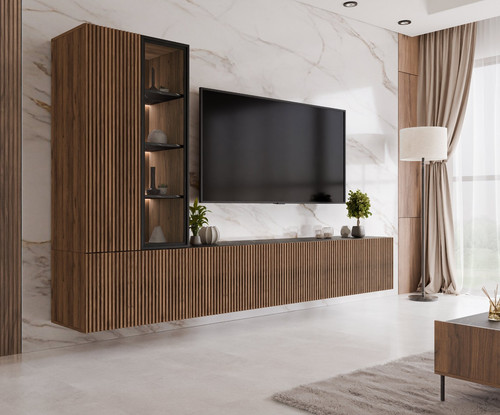 Wohnwand tiwori wohnzimmer - wohnwand, wohnzimmer-set