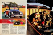 Oldtimer Praxis 01/1999 VW Käfer Cabrio Hebmüller mit 24PS Restaurierung - ein i