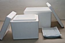 Thermobox Set 23 L + 7 L + Kühlakku | leicht & stabil | Tiertransport Camping