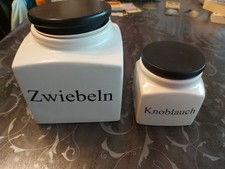 Keramik zwiebel knoblauch - &,