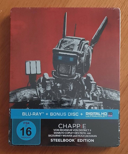 Chappie exklusive steelbook - exklusive,