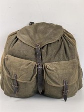 Rucksack Wehrmacht, getragenes Stück mit Reichsbetriebsnummer