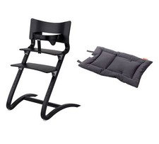 Leander Stuhl schwarz lackiert