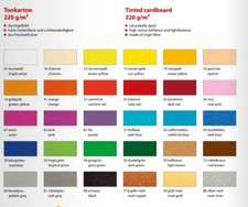 Fotokarton Tonkarton A4 -