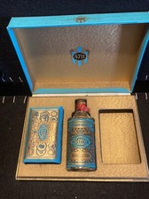Vintage Duft Geschenkset 4711 Echt Kölnisch Wasser Mülhens Seife OVP Weihn