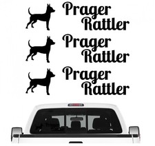 Prager Rattler Aufkleber 3er