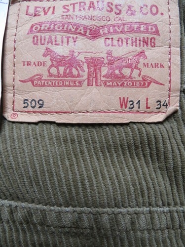 Levi 509 cord comfort - comfort, jeans